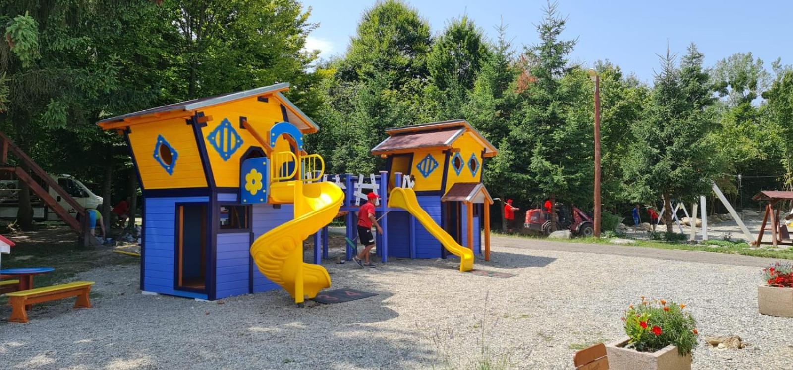 Complex Pastravaria Albota Arpaşu de Sus Extérieur photo